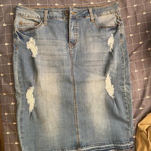 Jean Skirt